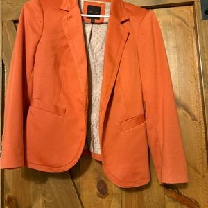 The Limited Orange Blazer